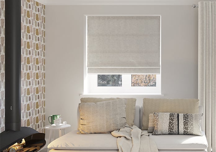 Bravo, Natural - Twist&Fit Roman Blind - Image 3
